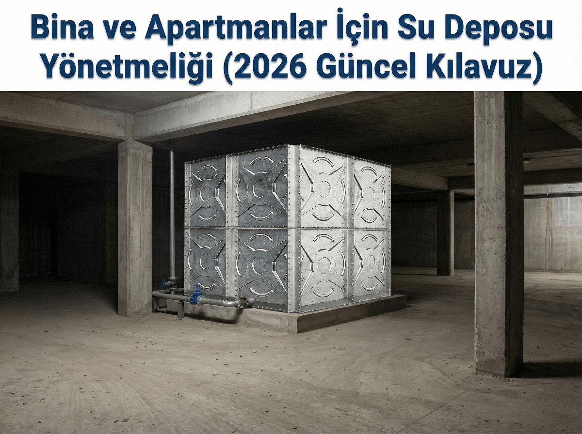Bina ve Apartmanlar İçin Su Deposu Yönetmeliği (2026 Güncel Kılavuz)