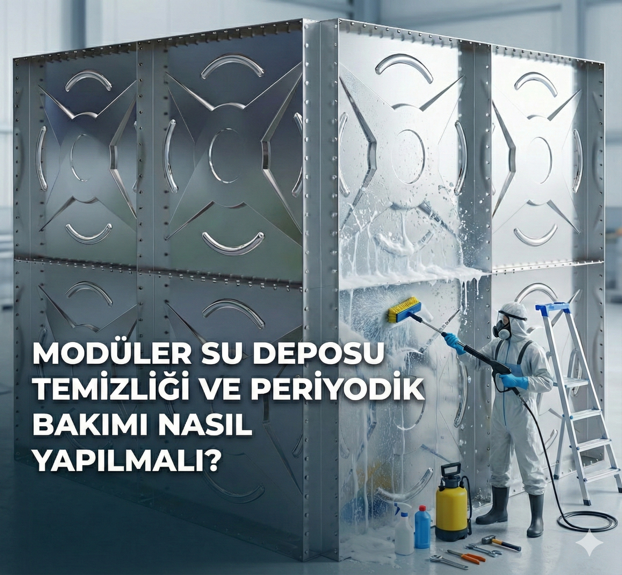 Modüler Su Deposu Temizliği ve Periyodik Bakımı Nasıl Yapılmalı?